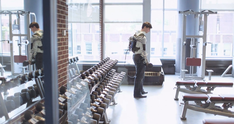 Illustration for article titled Titan Arm exoskeleton wins Dyson Foundation Award